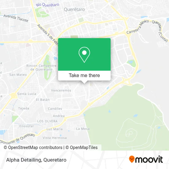 Alpha Detailing map