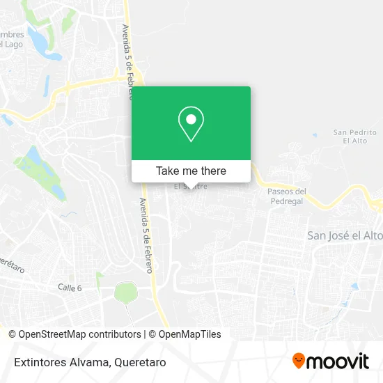 Extintores Alvama map