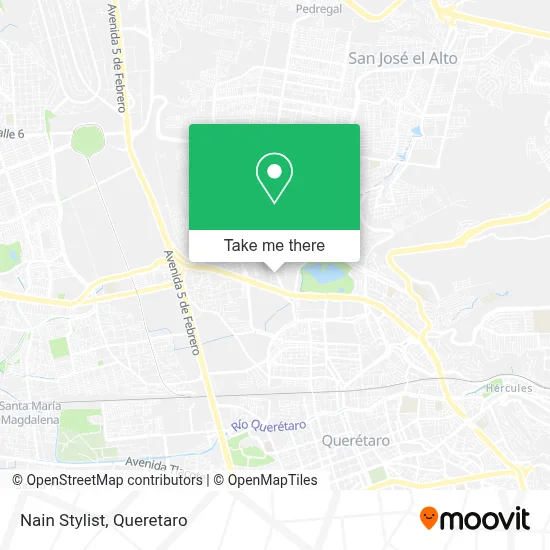 Nain Stylist map