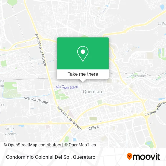 Condominio Colonial Del Sol map