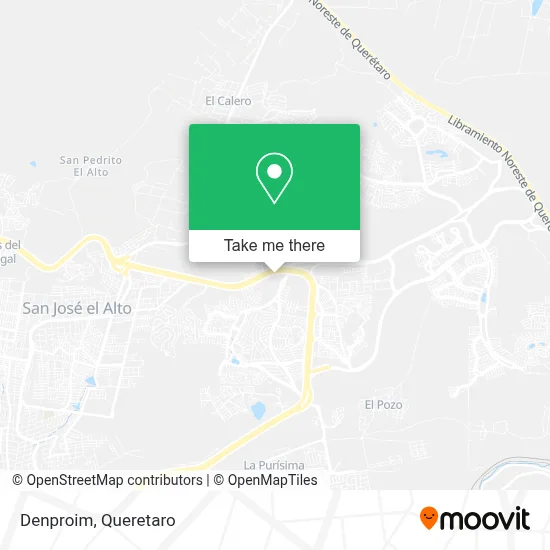 Denproim map