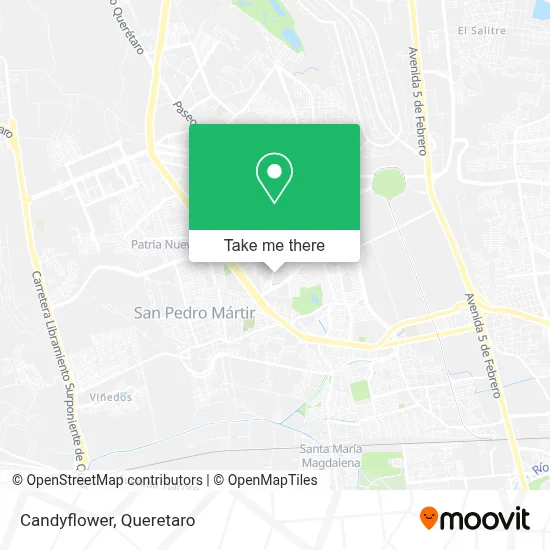 Candyflower map