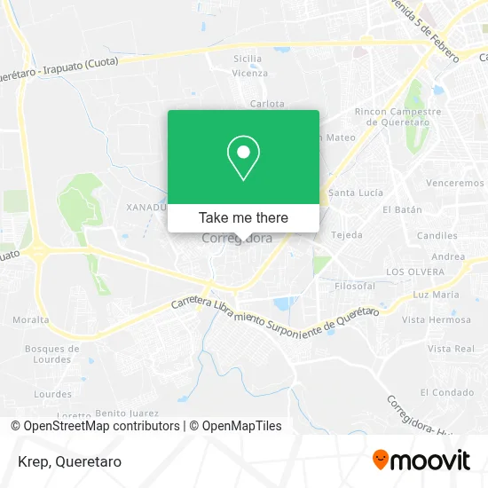 Krep map