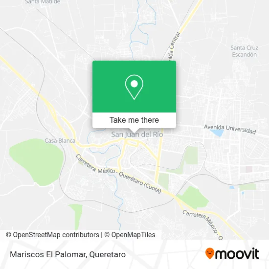 Mariscos El Palomar map