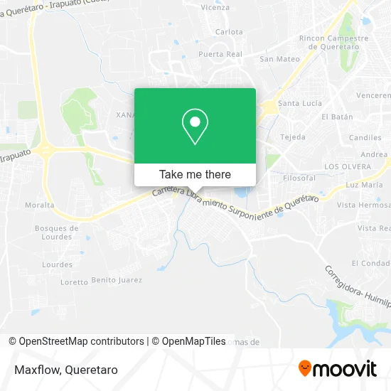 Maxflow map