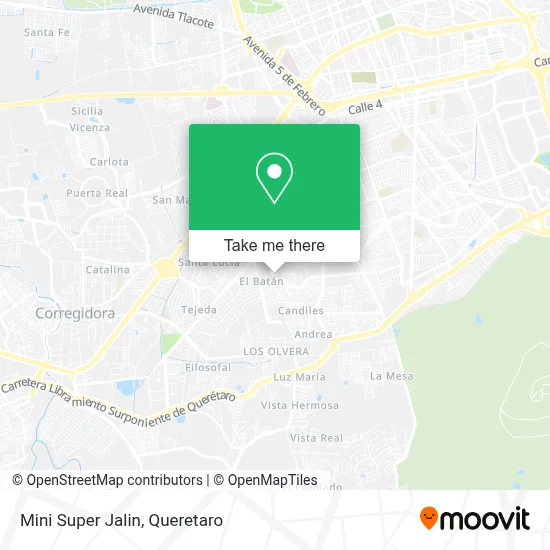 Mini Super Jalin map