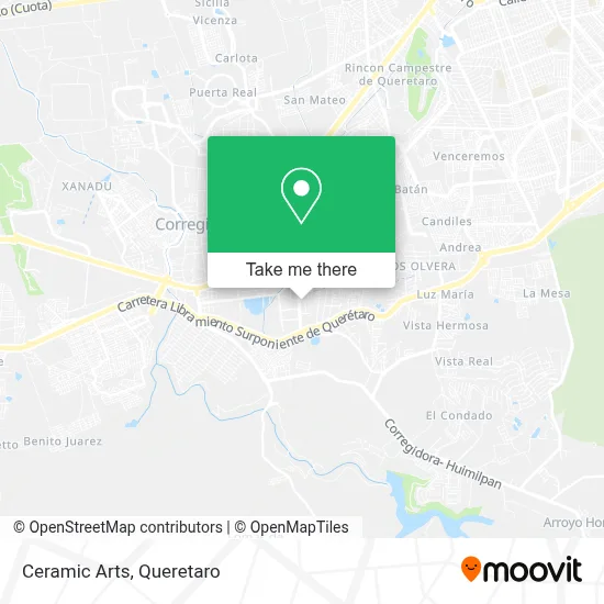 Ceramic Arts map