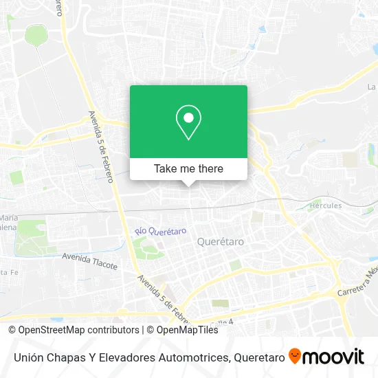 Unión Chapas Y Elevadores Automotrices map