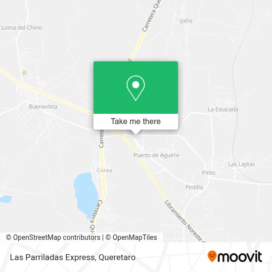 Las Parriladas Express map