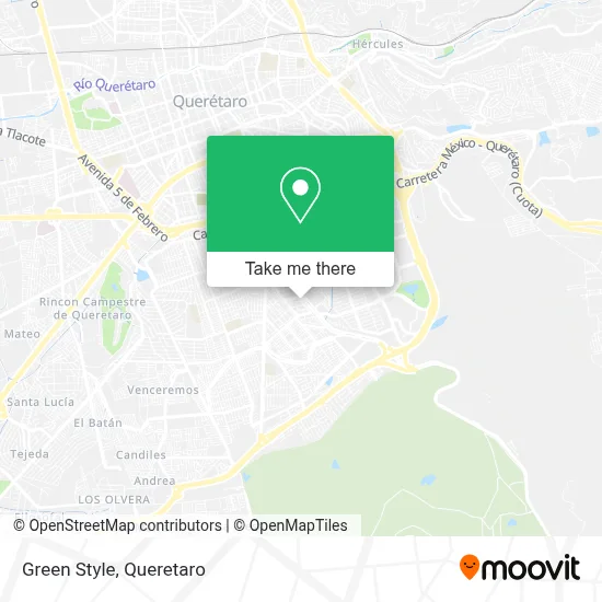 Green Style map
