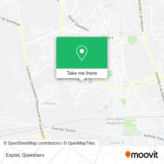 Explet map