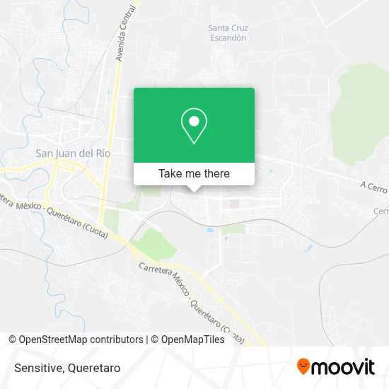 Sensitive map