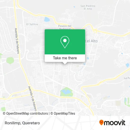 Ronilimp map