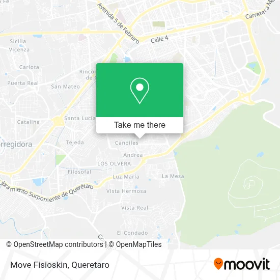 Move Fisioskin map