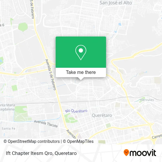 Ift Chapter Itesm Qro map