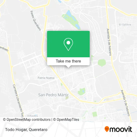Todo Hogar map