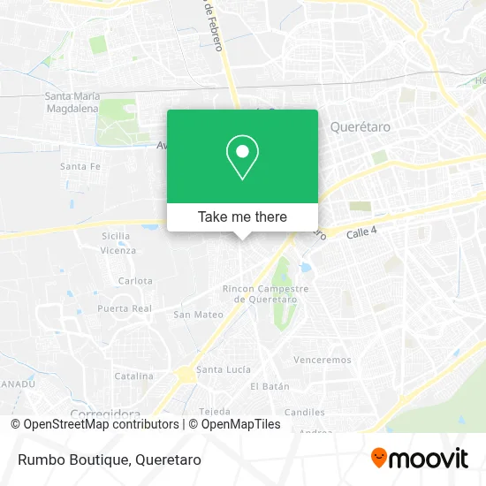 Rumbo Boutique map