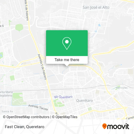 Mapa de Fast Clean