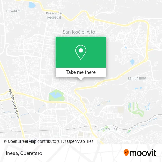 Inesa map