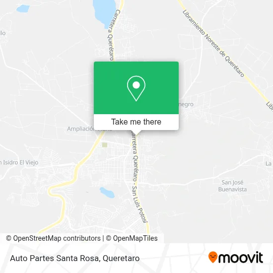 Auto Partes Santa Rosa map
