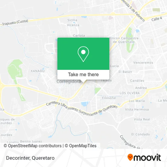 Decorinter map