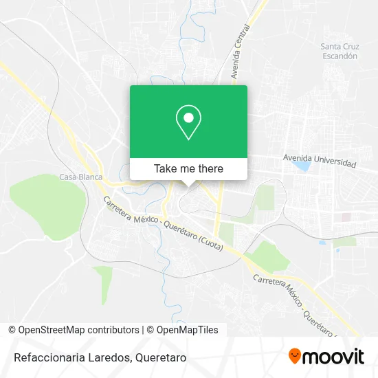 Refaccionaria Laredos map