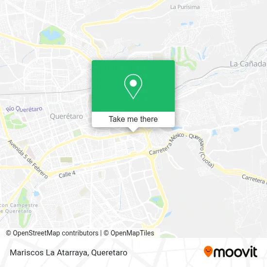 Mapa de Mariscos La Atarraya