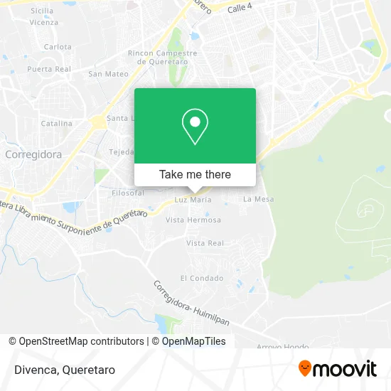 Divenca map