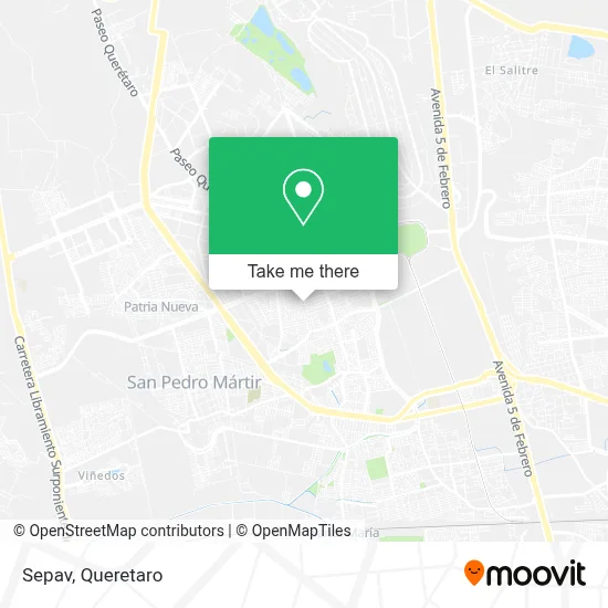 Sepav map