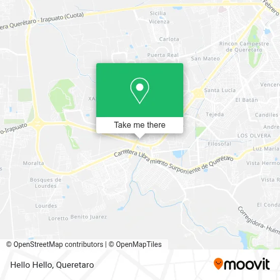 Mapa de Hello Hello