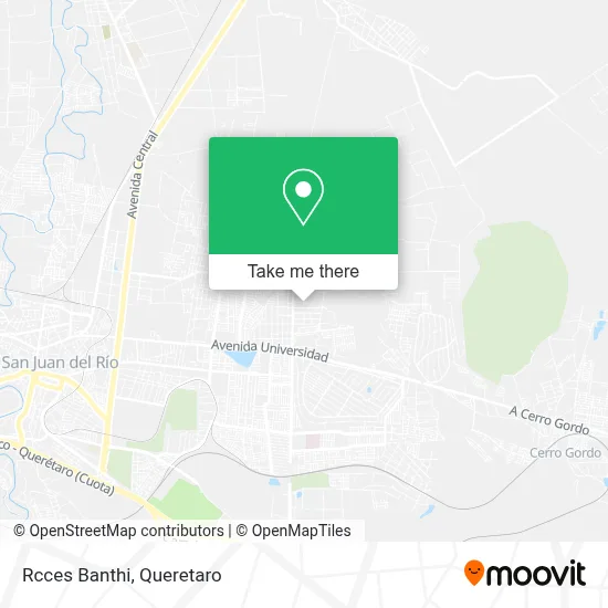 Mapa de Rcces Banthi