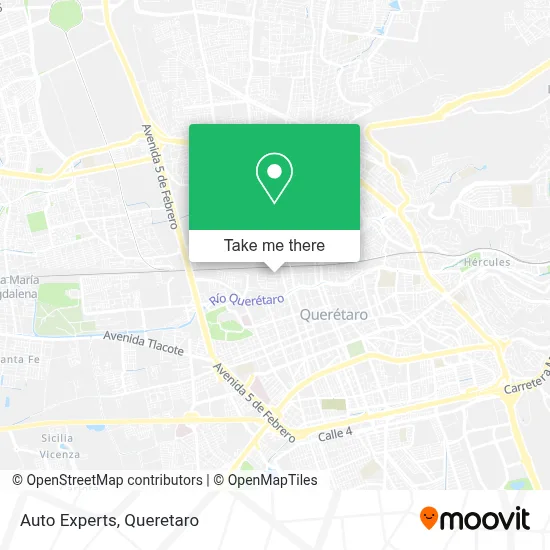 Auto Experts map