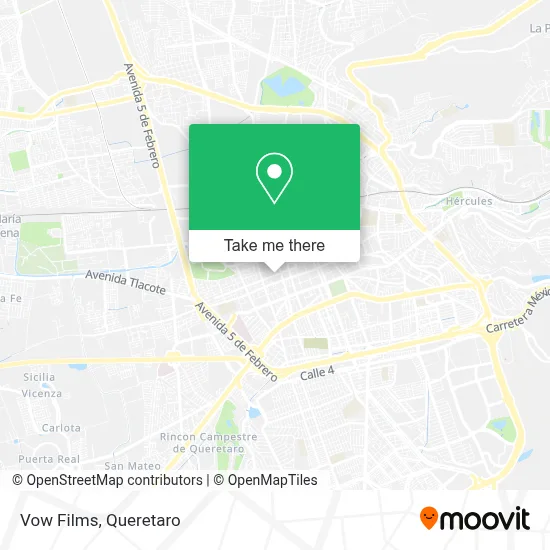 Vow Films map