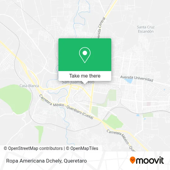 Ropa Americana Dchely map