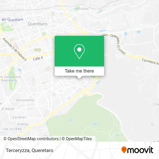Terceryzza map