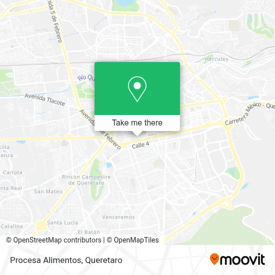 Procesa Alimentos map