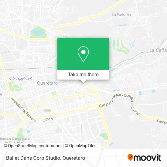 Ballet Dans Corp Studio map