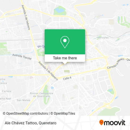 Ale Chávez Tattoo map
