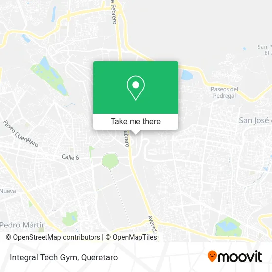 Integral Tech Gym map