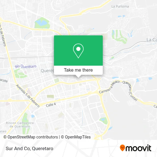 Sur And Co map
