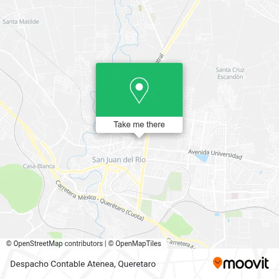 Despacho Contable Atenea map