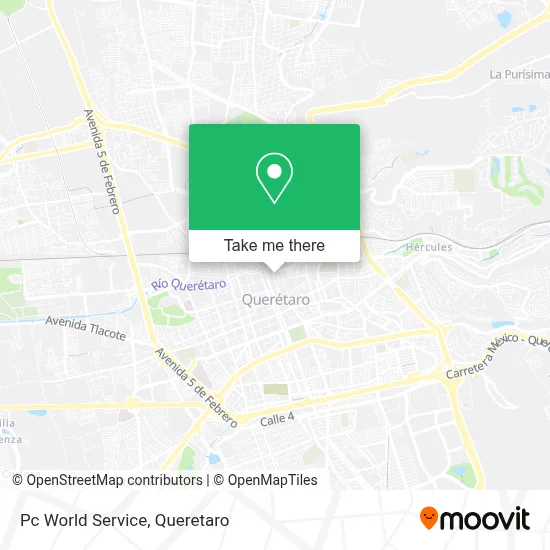 Pc World Service map