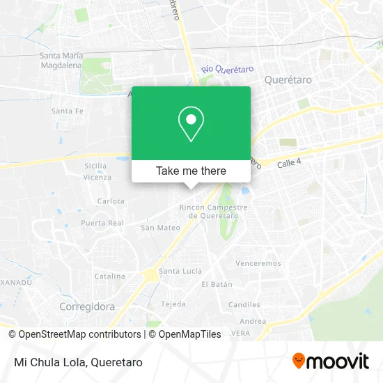 Mi Chula Lola map