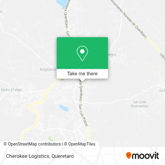 Cherokee Logistics map