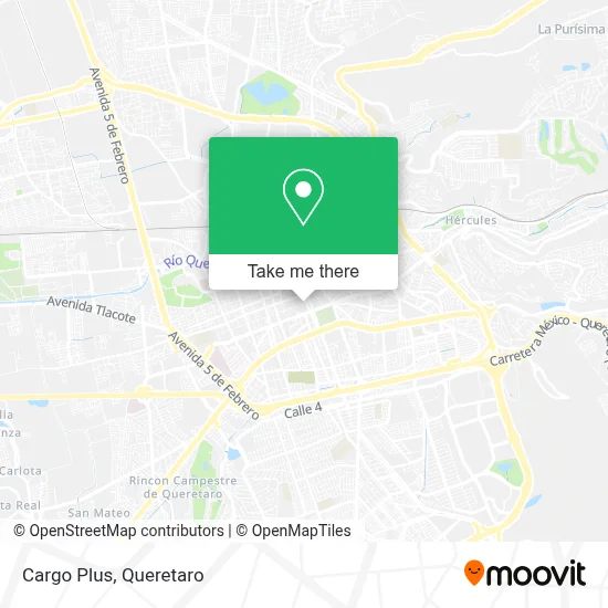Cargo Plus map