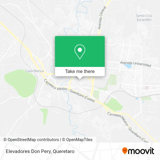 Elevadores Don Pery map