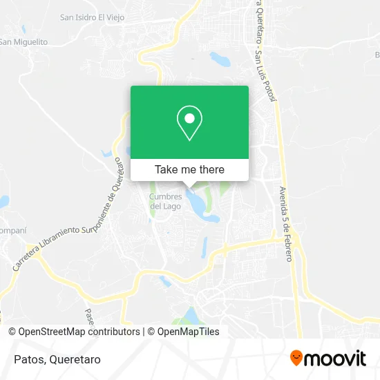 Patos map