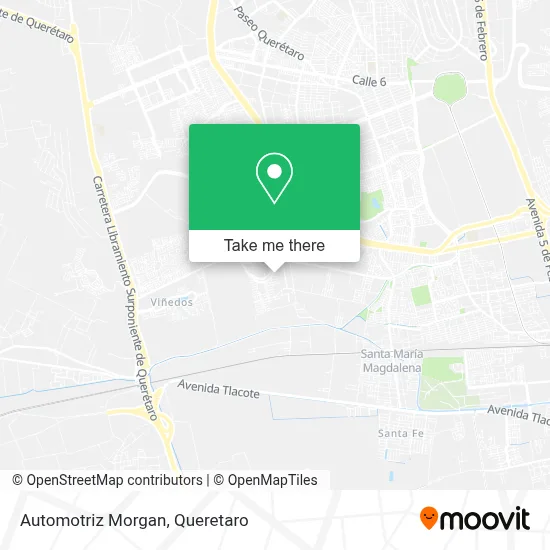 Automotriz Morgan map
