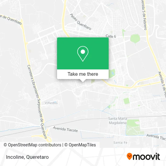 Incoline map