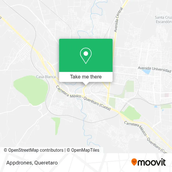 Appdrones map